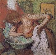 Edgar Degas Lady in the bathroom oil on canvas